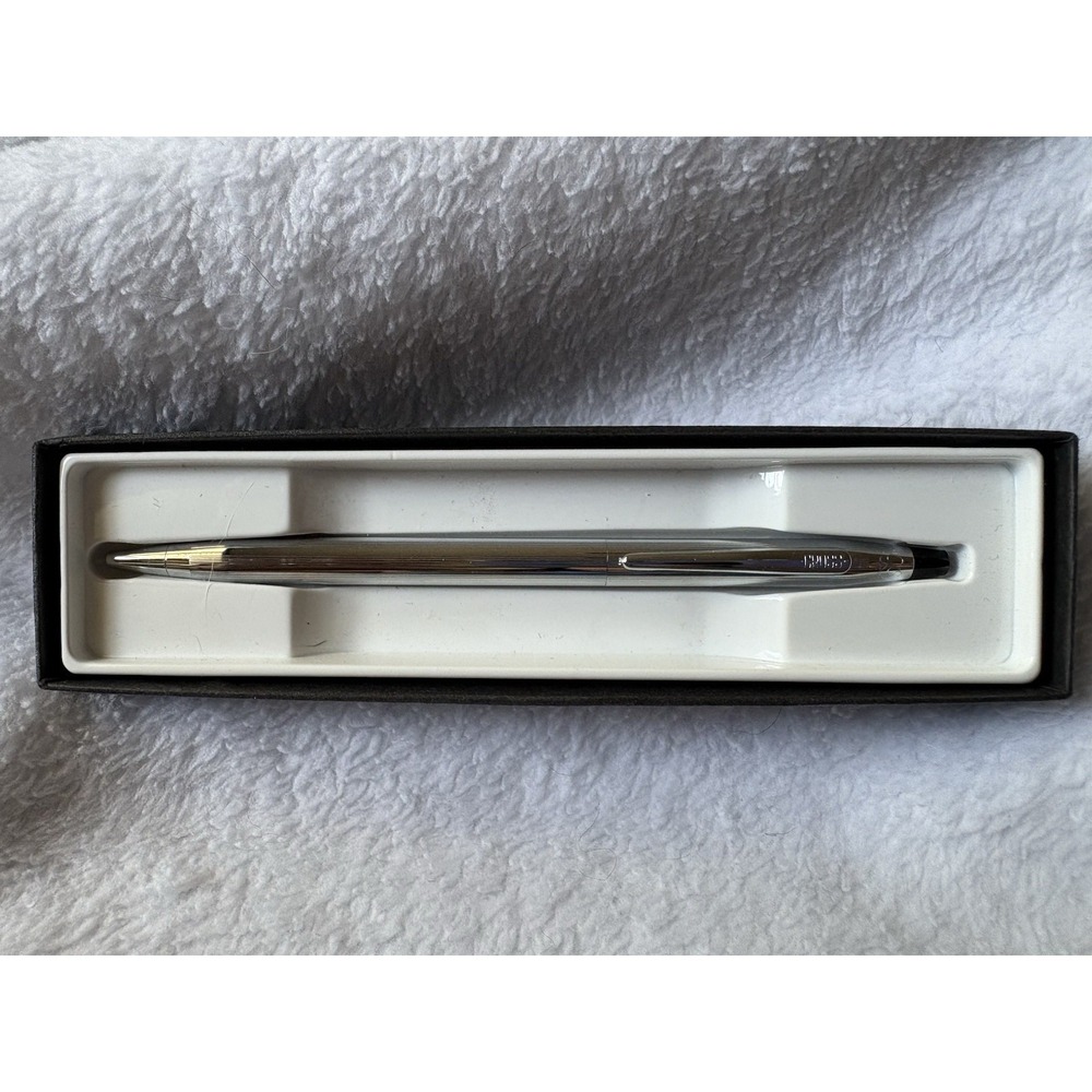 Cross Century Classic Ballpoint Pen  Chrome NEW - Made In USA